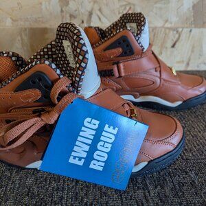 Ewing Athletics Rogue X Kool G Rap Brown/White/Black Shoes Size 7